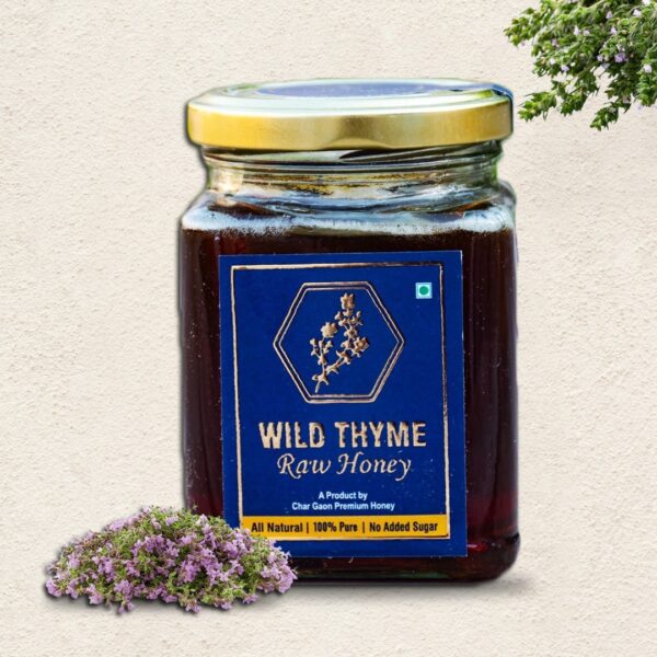 Raw Wild Thyme Flower Honey